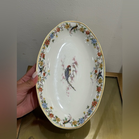 Theodore Haviland Limoges Arcadia Bird of Paradise Plate - Picture 6 of 8